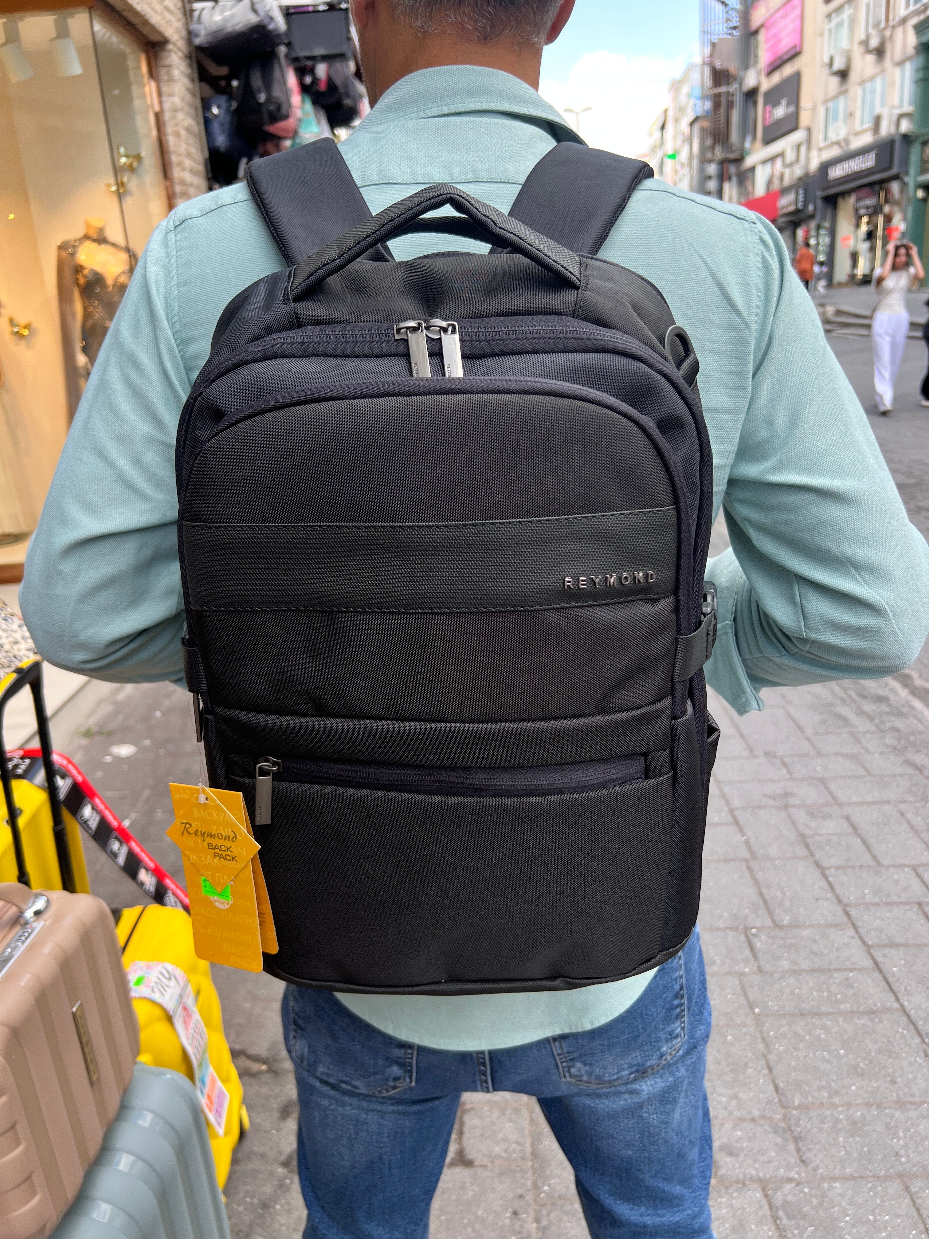 REYMOND Model 1971 Seyahat Sırt Çantası  uçak koltuk altı ebat 40cm30cm15