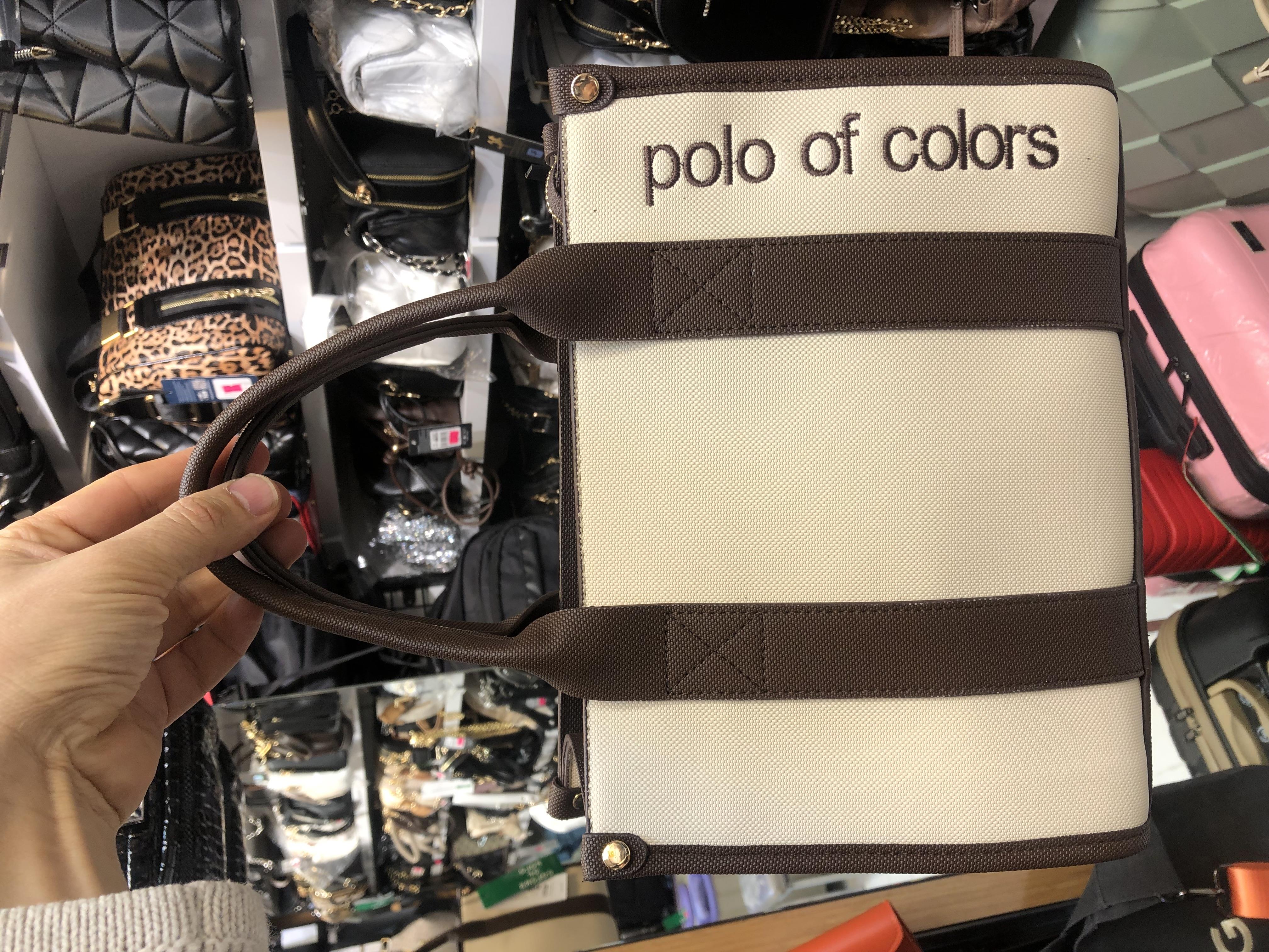 Bej Kadın impolo 1044 kol çantası ebat 30cm24