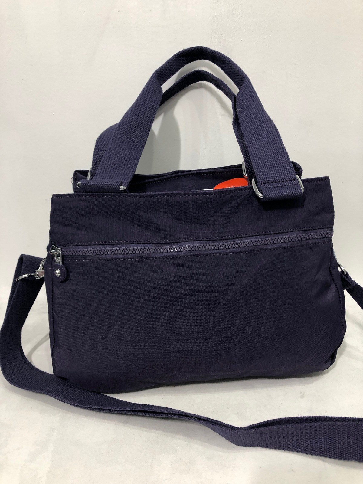Smart Bag çok gözlü bayan krinkıl kumaş omuz çantası ebat 30cm25cmMÜRDÜM |  elizabell.com.tr