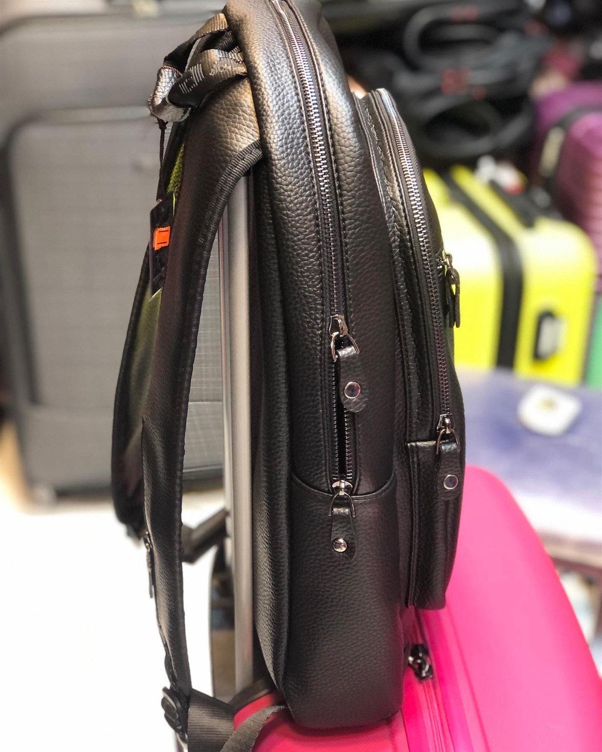 WestPolo Erkek deri sırt çantası suni deri sırt ebat 43xm30 laptop çanta |  elizabell.com.tr