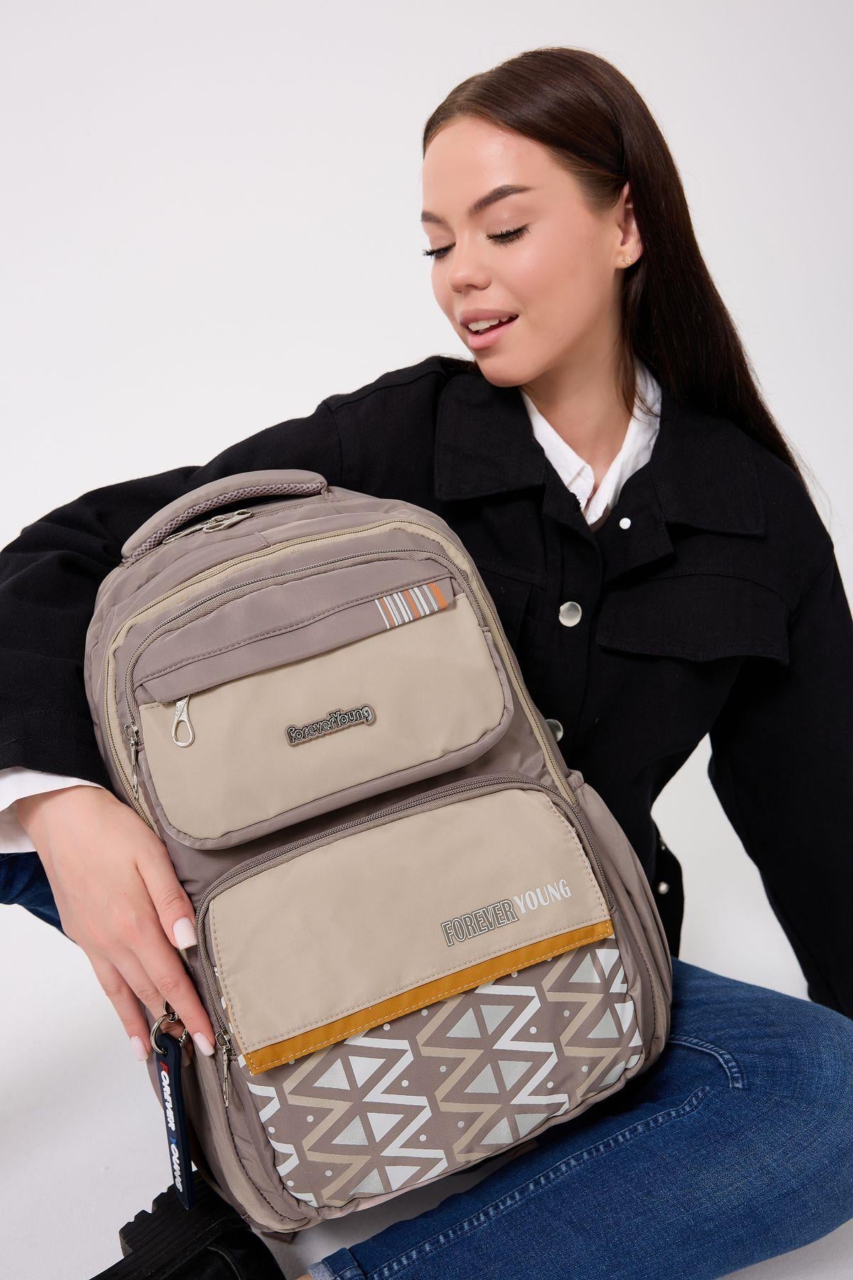 Forever Young PARAŞÜT KUMAŞ YÜKSEK KALİTELİ SIRT ÇANTASI