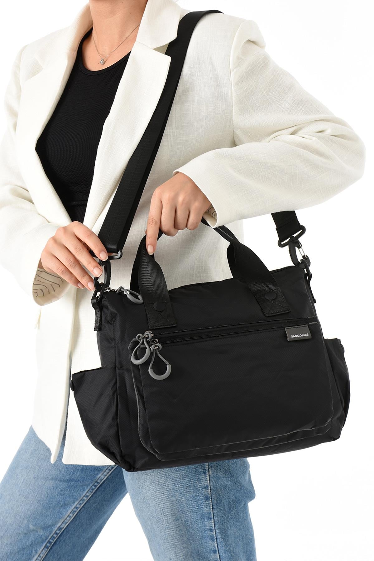 Kadın el ve çapraz askılı omuz çanta ebat 37cm27