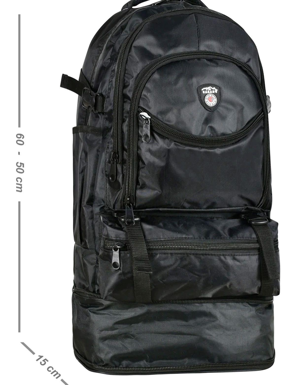 Körüklü dağcı cakard sırt çantası büyük ebat 65 boyu eni 33  |elizabell.com.tr