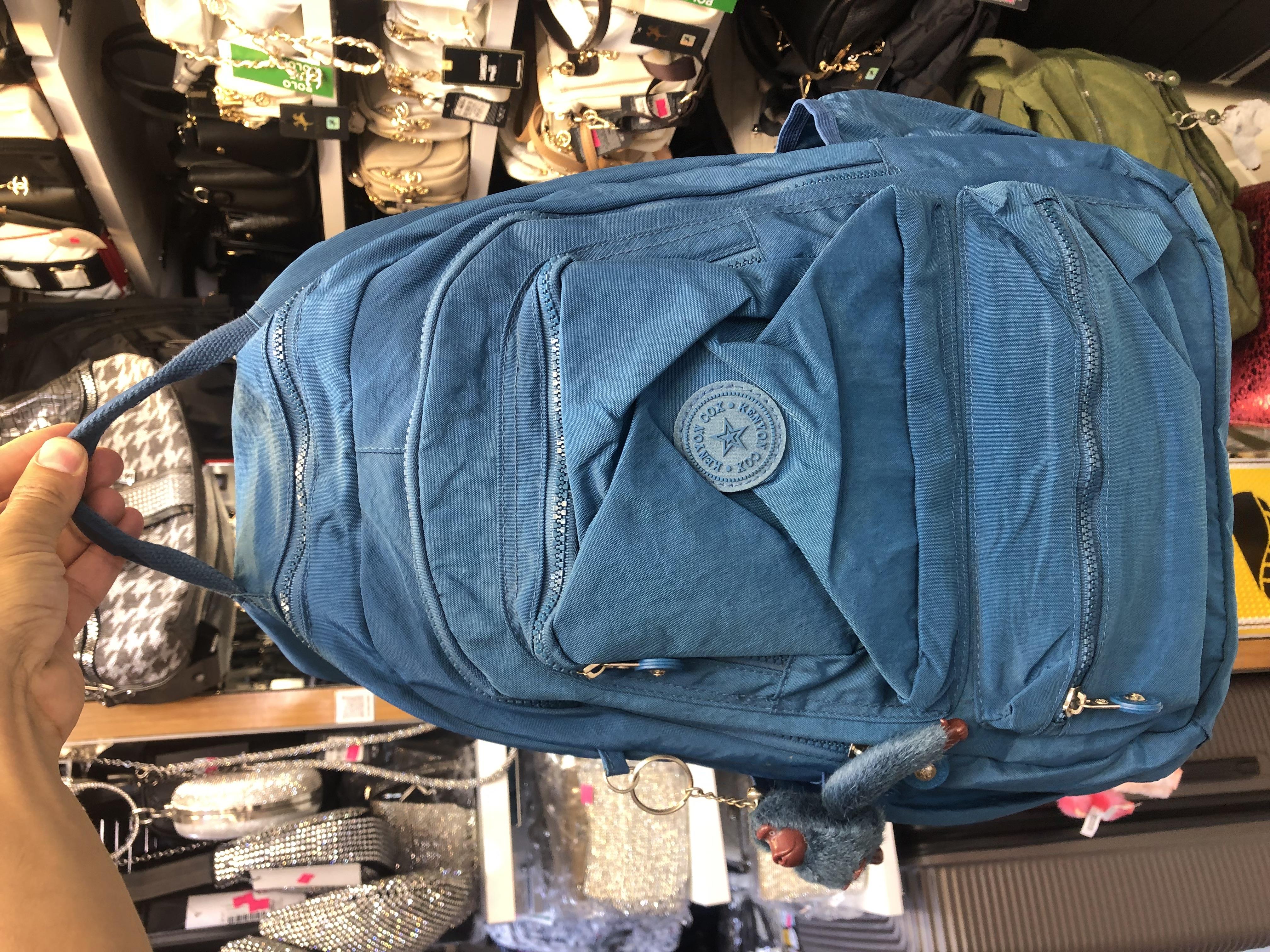 Mavi Büyük boy okul çantası 40cm35