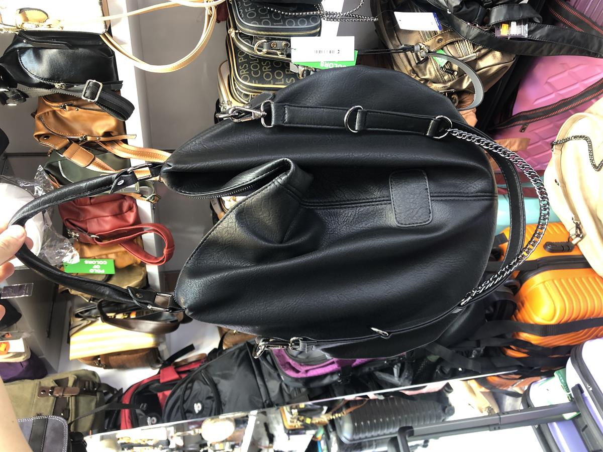 Siyah Kadın omuz çantası modeli yumuşak deri ebat 40 cm 30 |elizabell.com.tr