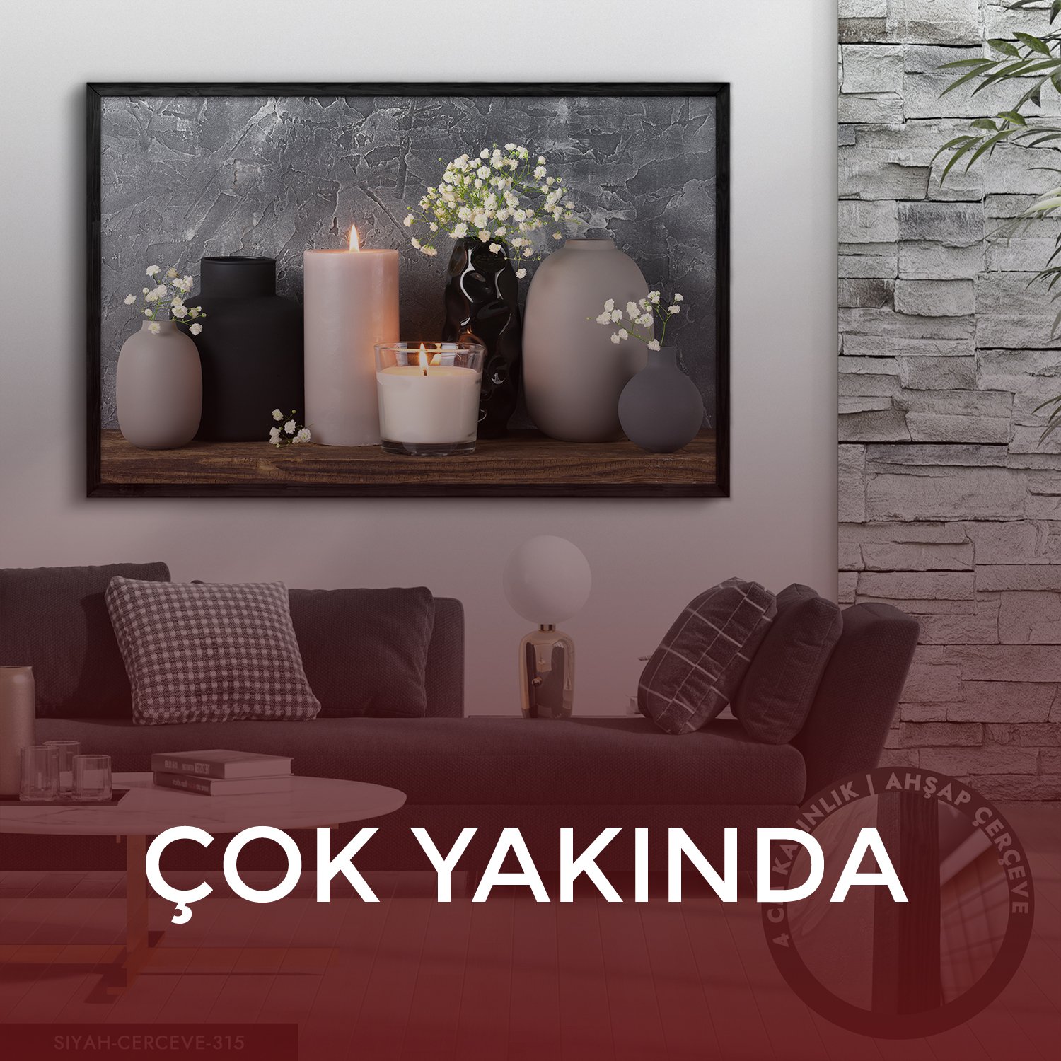 Çerçeveli KANVAS Tablolar