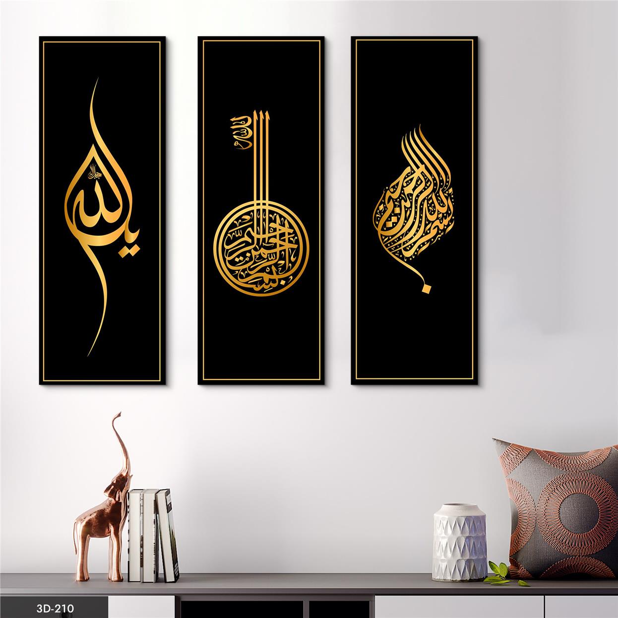 FIRSAT ÜRÜNÜ 3 Parça Mdf Tablo