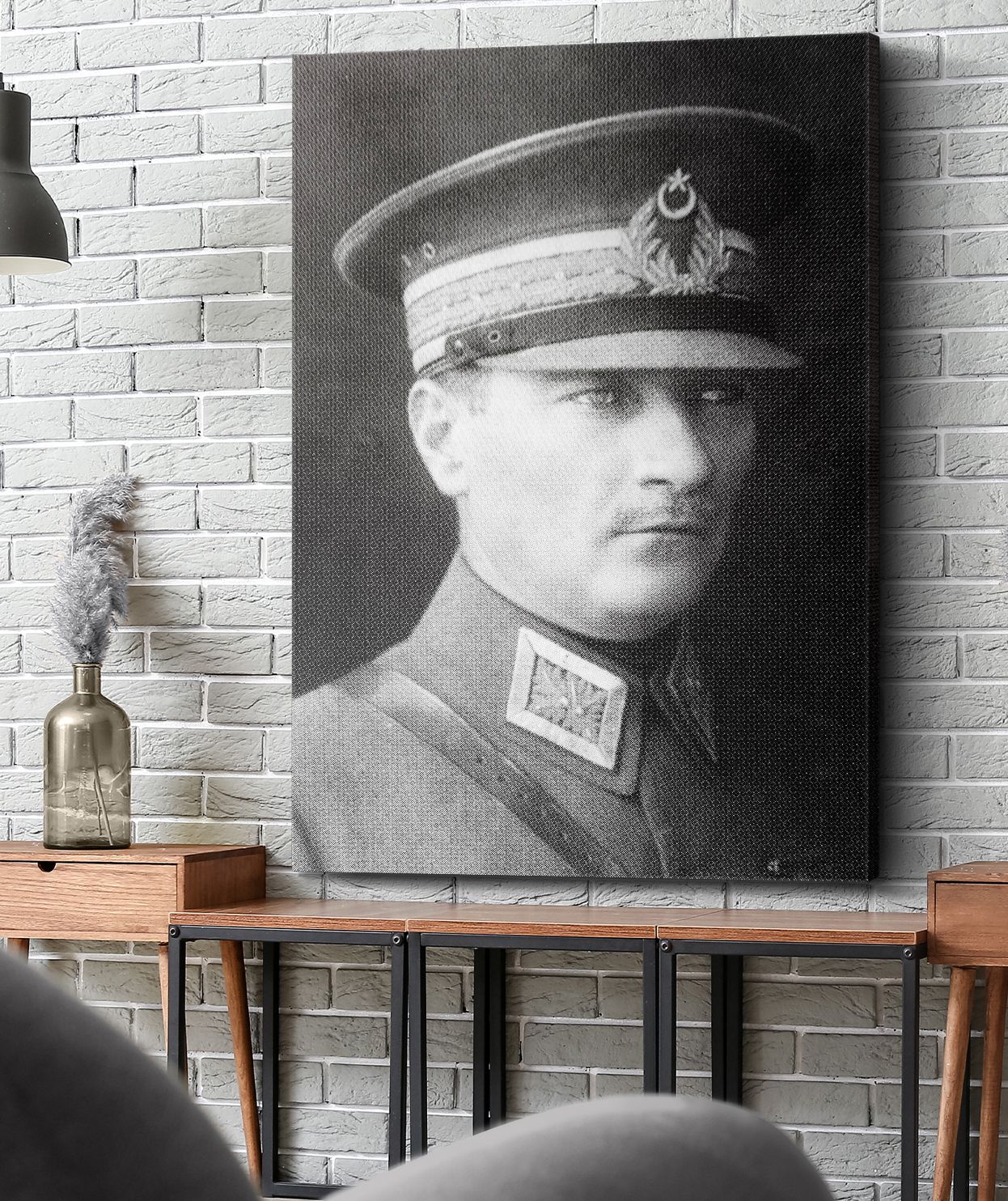 Mustafa Kemal Atatürk Kanvas Tablo