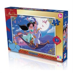 Ks Games Aladdin Puzzle 50 Parça ALD 709-50 Parça Puzzle