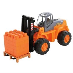 Polesie Oyuncak Paletli Forklift 30 Tasarım Parçalı Super Mix 36759-Oyuncak Vinç