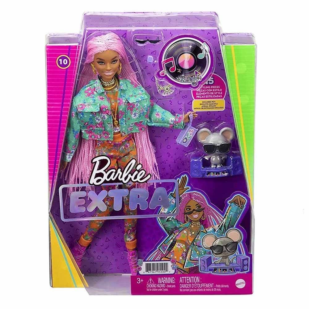 Barbie Extra - Pembe Örgü Saçlı Bebek GXF09 Fiyatı ve Özellikleri