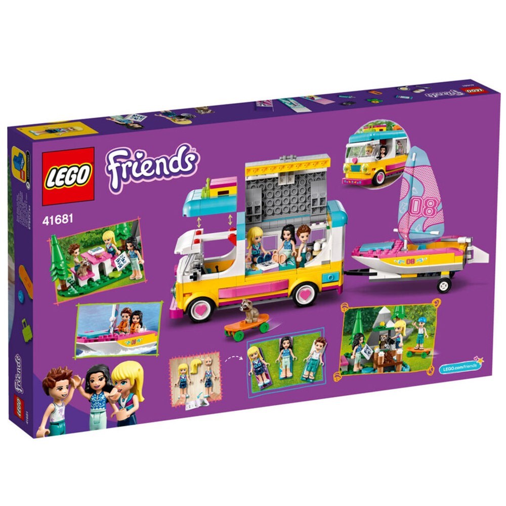 Lego Friends Orman Karavanı ve Teknesi 41681 Fiyatı ve Özellikleri