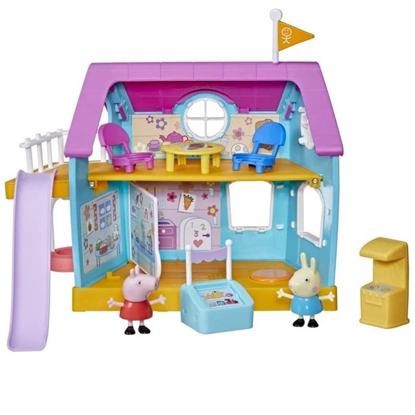 Peppa Pig Dev Kulüp Evi Oyun Seti F3556-Kız Oyun Setleri