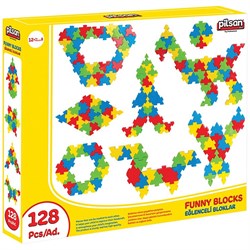 Eğlenceli Bloklar 128 Parça-Eğitici Oyuncaklar