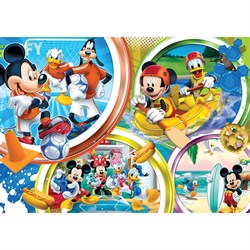 Ks Games 200 Parça Mickey Mouse Puzzle MCH 113-250 Parça Puzzle