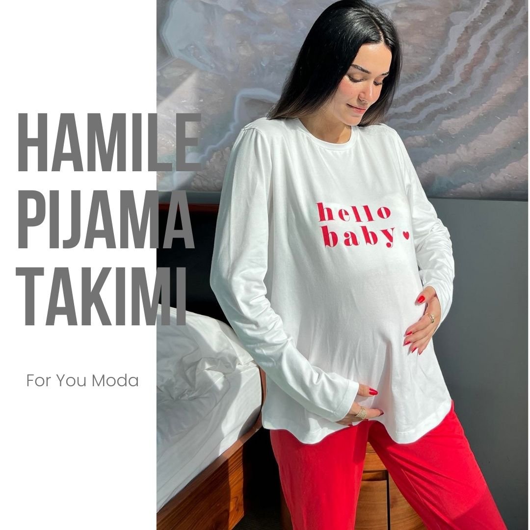 Hamile pijama takımı