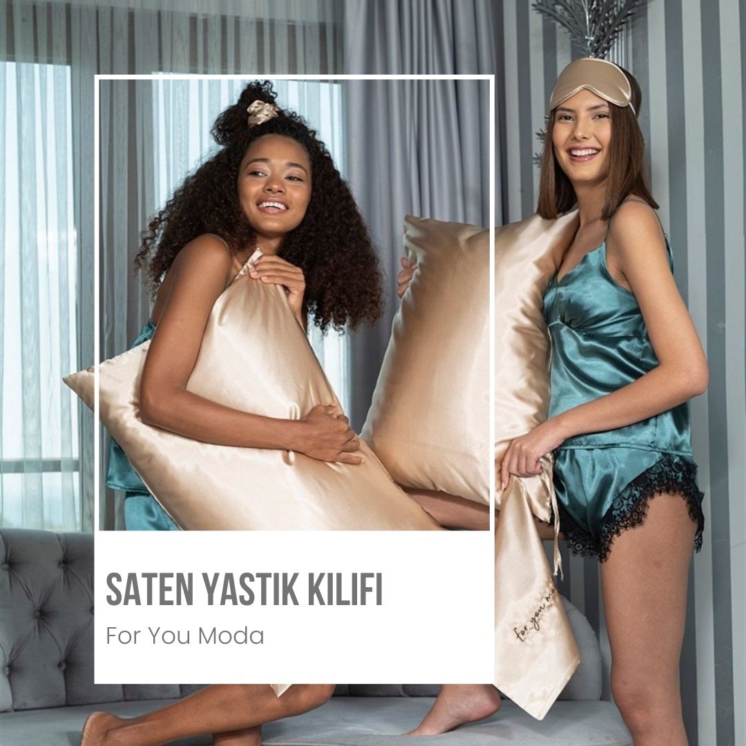 Saten Yastık Kılıfı