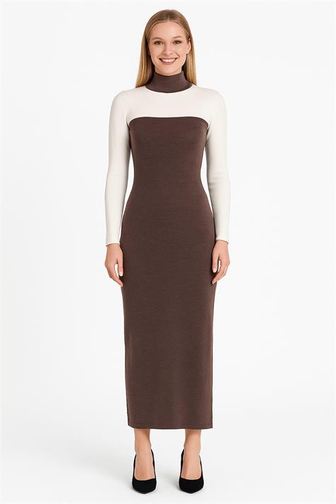 For You Moda Ottoman Kumaş Uzun Elbise – Kahverengi | Şık Kolsuz Boyundan Bağlamalı For You Moda Ottoman Kumaş Uzun Elbise – Kahverengi | Şık Kolsuz Boyundan Bağlamalı