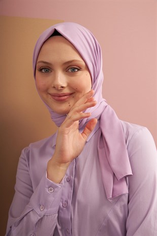 SANDY PENYE ŞAL - AÇIK LİLA