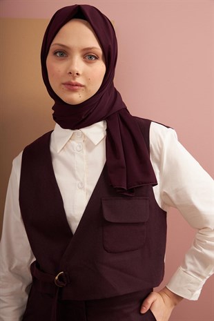 SANDY PENYE ŞAL - PATLICAN MORU