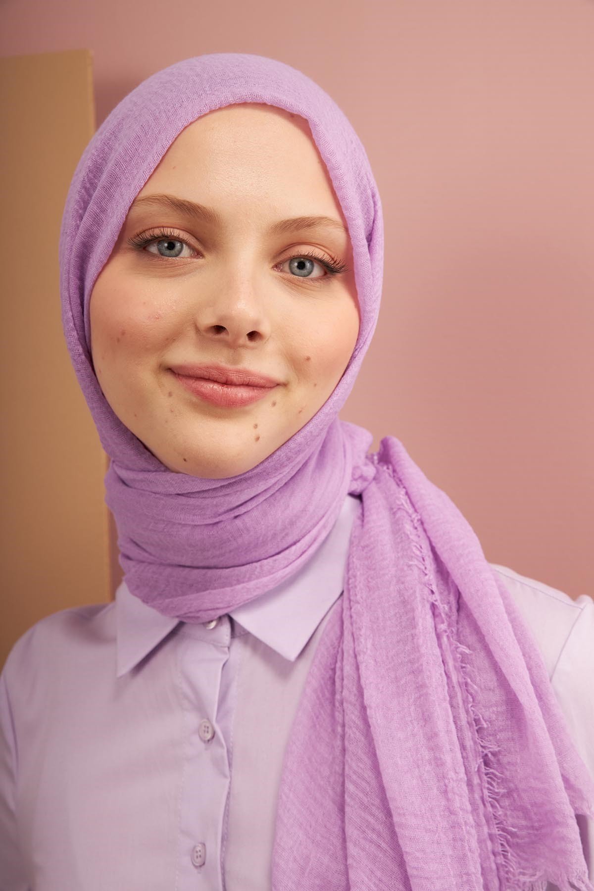 BÜRÜMCÜK ŞAL - LİLA