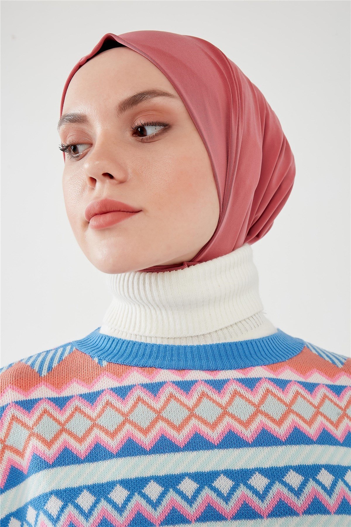 Çıtçıtlı Bone Şeker Pembe