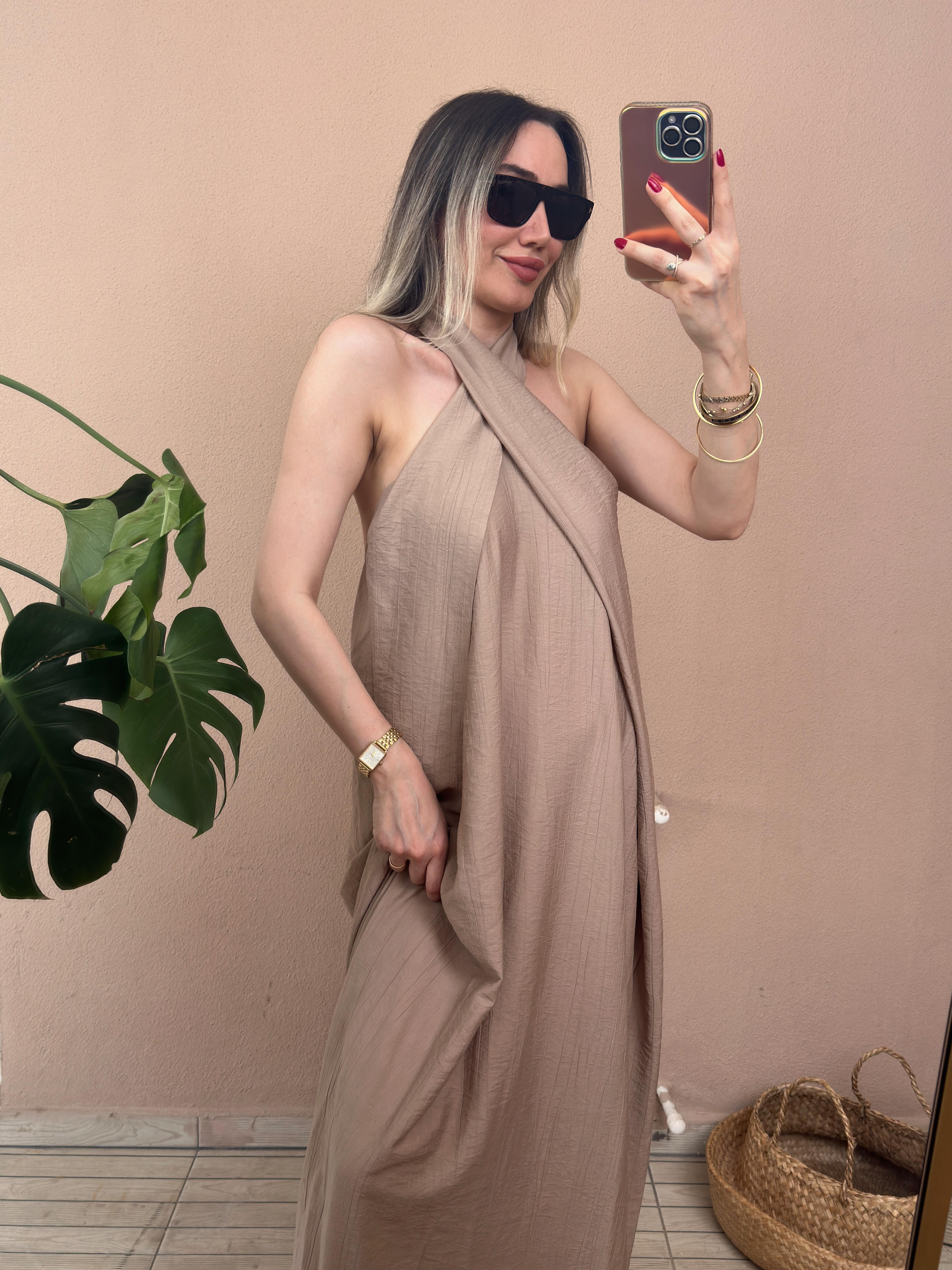 Massimo muadil vizon elbise 