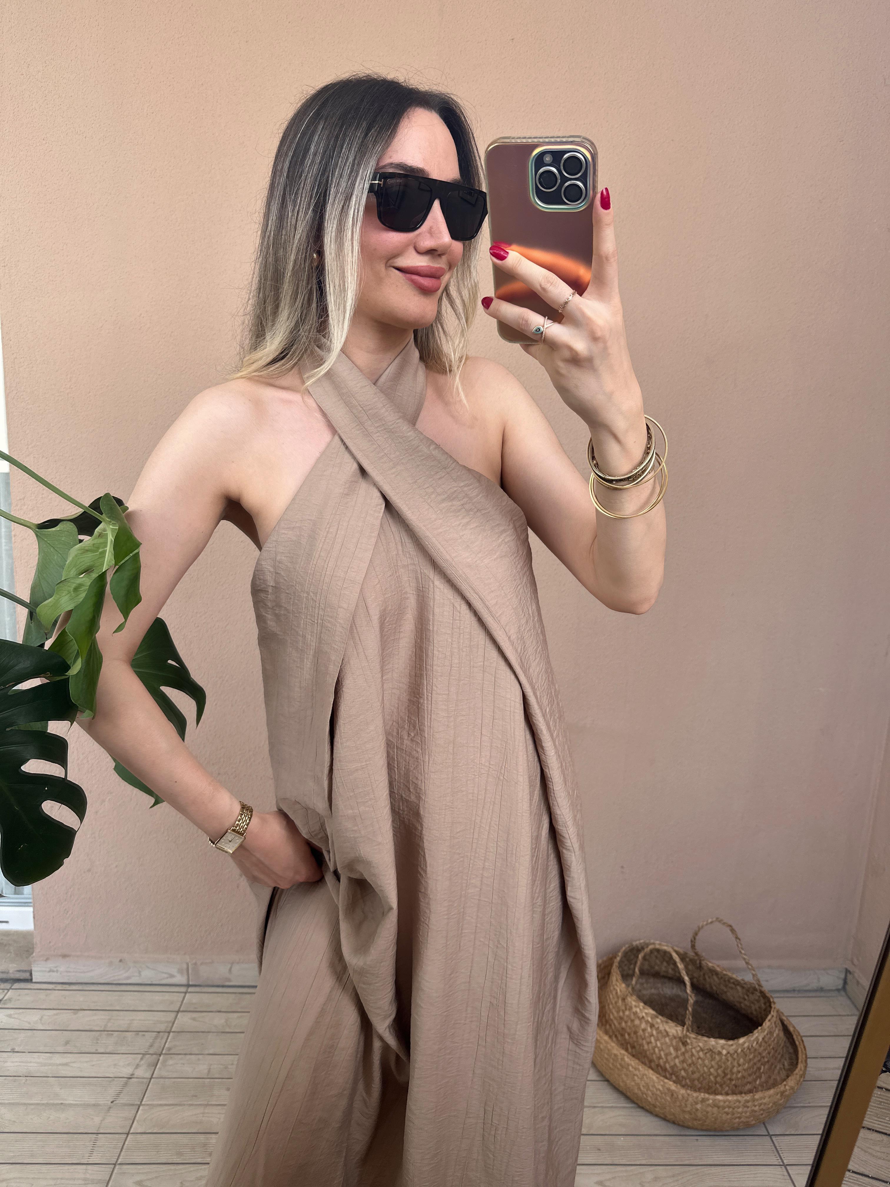 Massimo muadil vizon elbise 