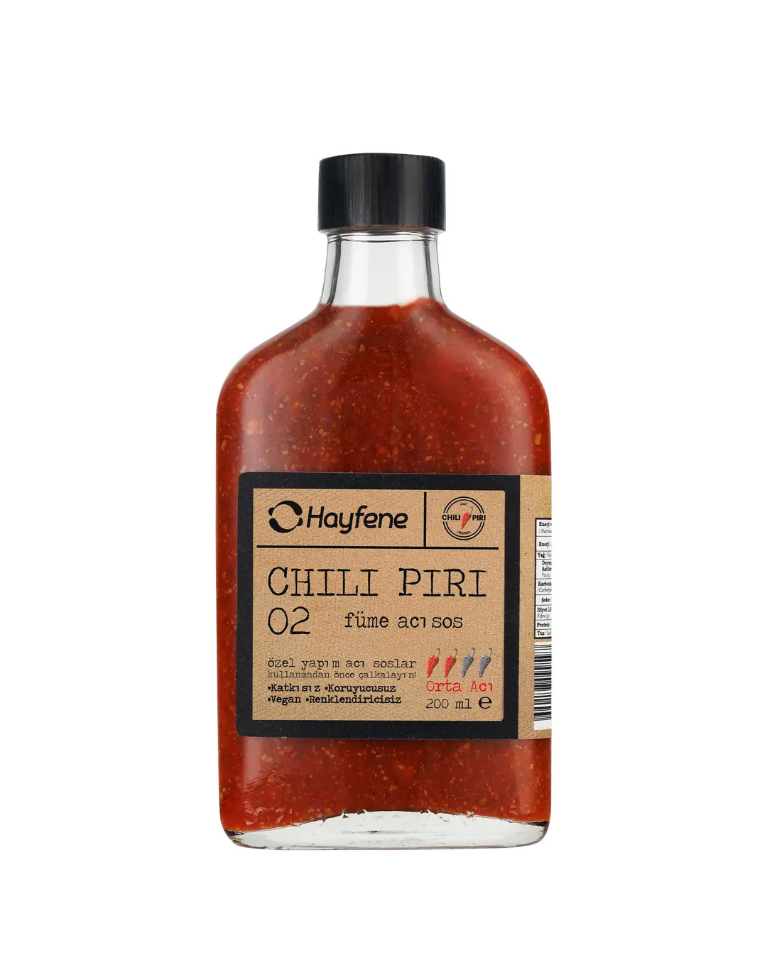 Chili Piri Füme Acı Sos No:2 200 ml