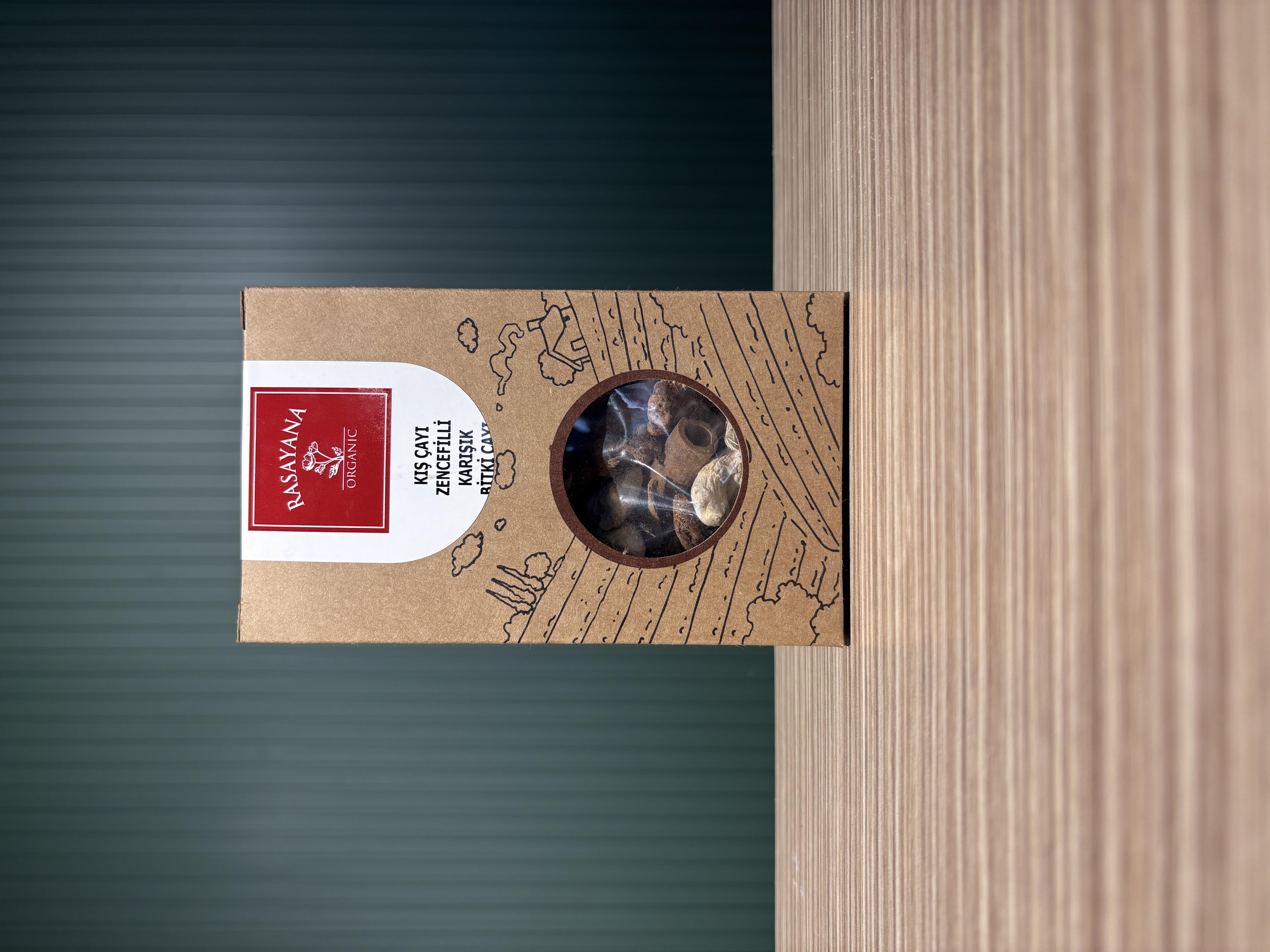 Doğal Zencefilli Karışık Kış Çayı 130 g