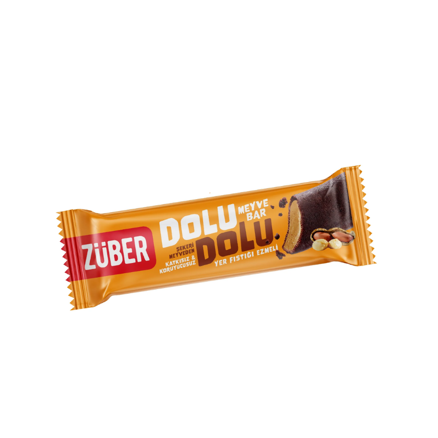 Dolu Dolu Yer Fıstığı Ezmeli Meyve Bar 30 g