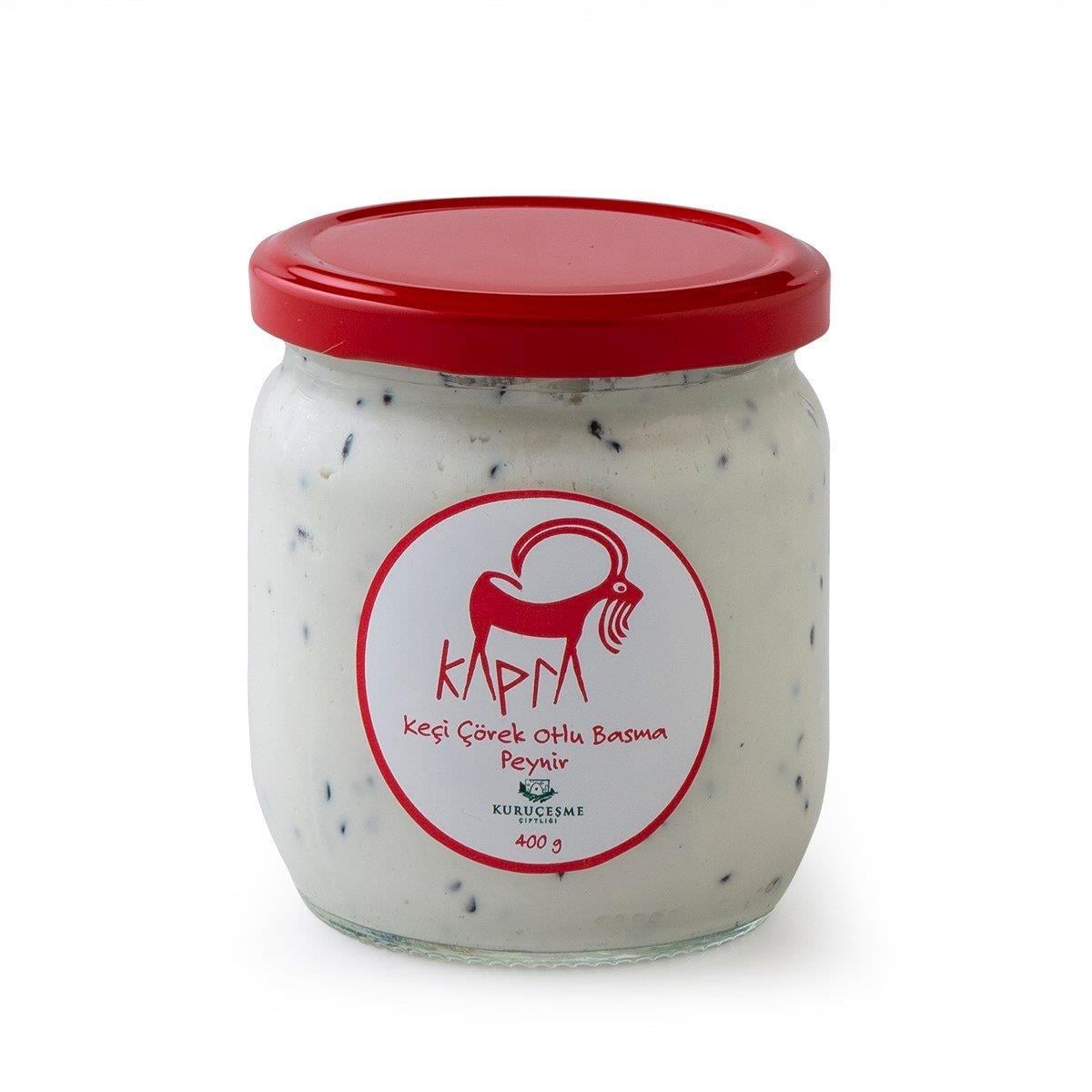 Keçi Çörek Otlu Basma Peynir 425 g