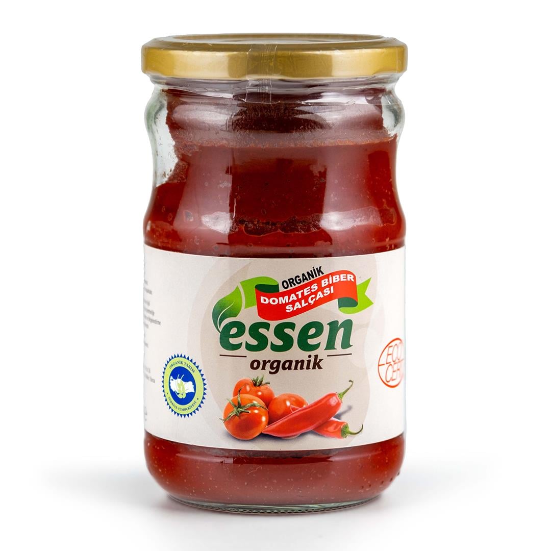 Organik Domates - Biber Karışık Salça 650 g
