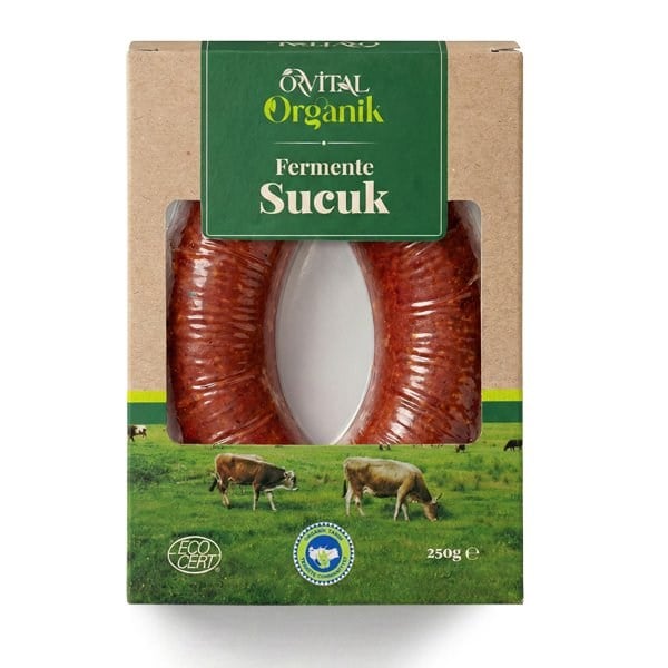 Organik Fermente Sucuk 250 g