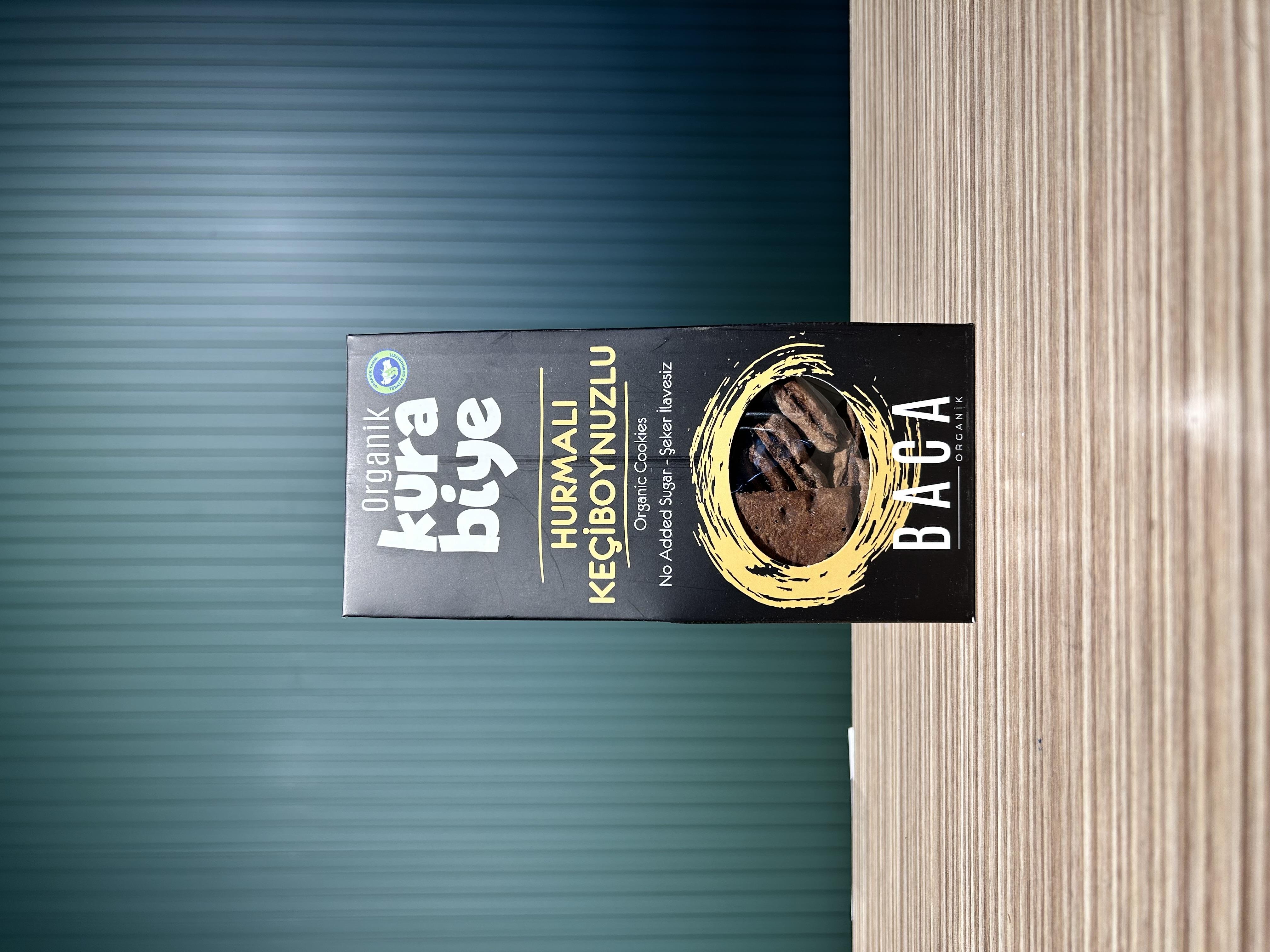 Organik Hurmalı Keçiboynuzlu Kurabiye 55 g