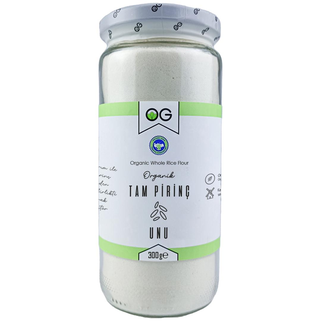 Organik Tam Pirinç Unu 300 g
