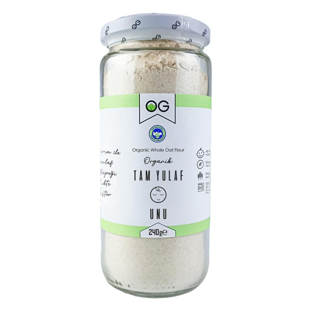 Organik Tam Yulaf Unu 240 g