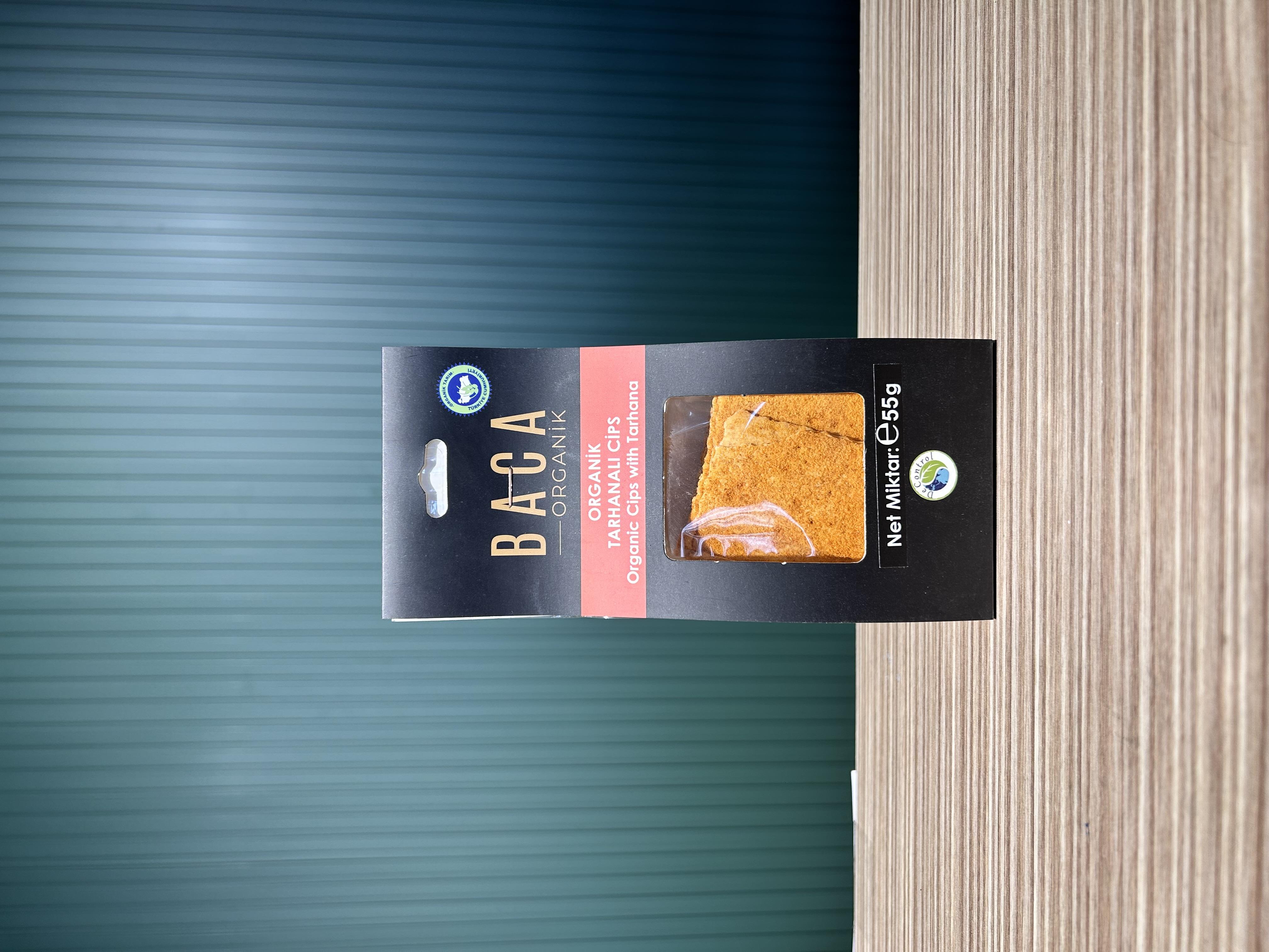Organik Tarhanalı Cips 55 g 