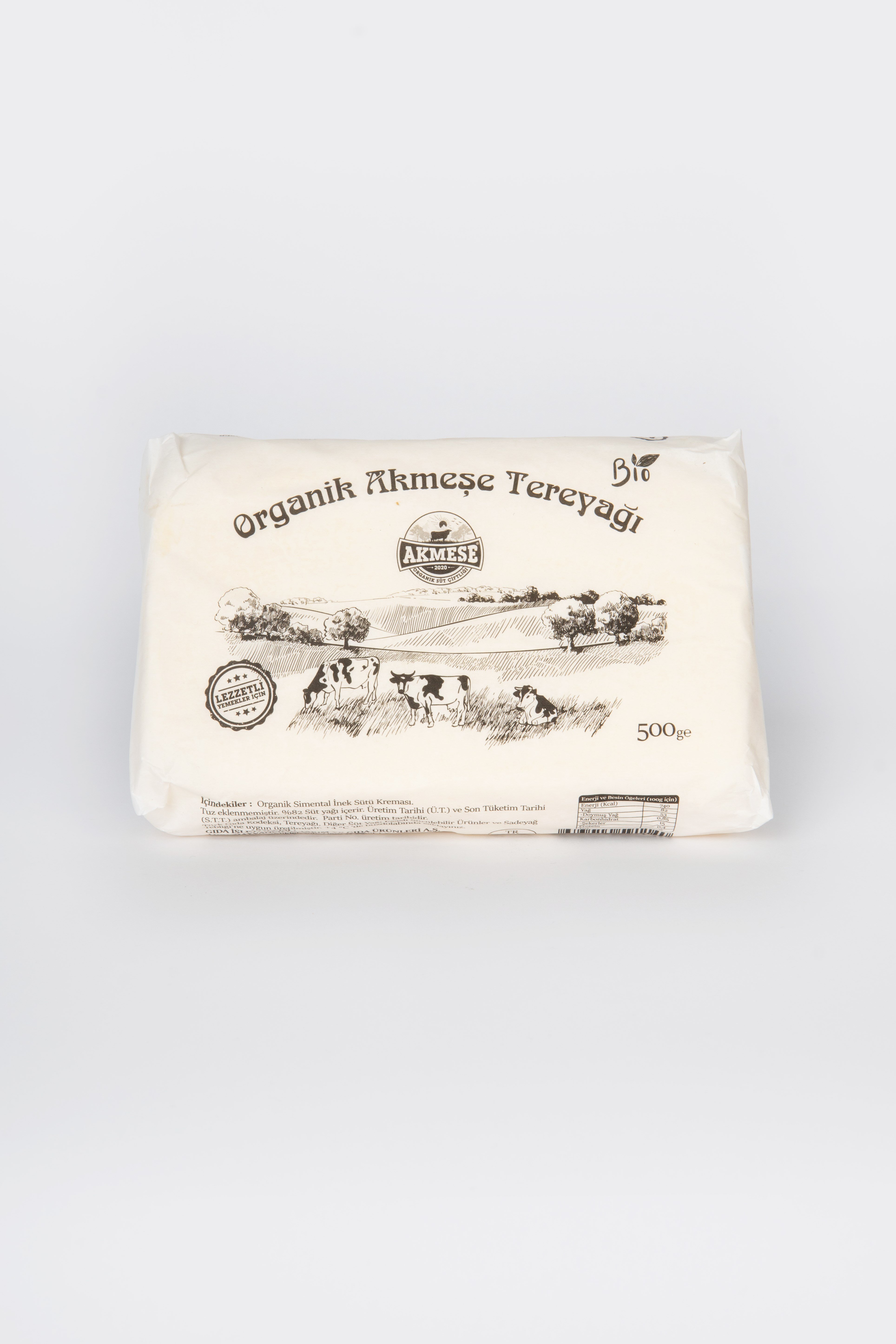 Organik Yemeklik Tereyağı 250 g