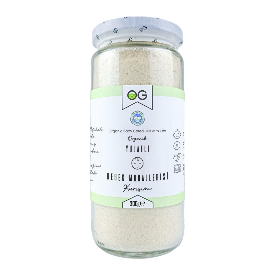 Organik Yulaflı Bebek Muhallebisi Karışımı 300 g