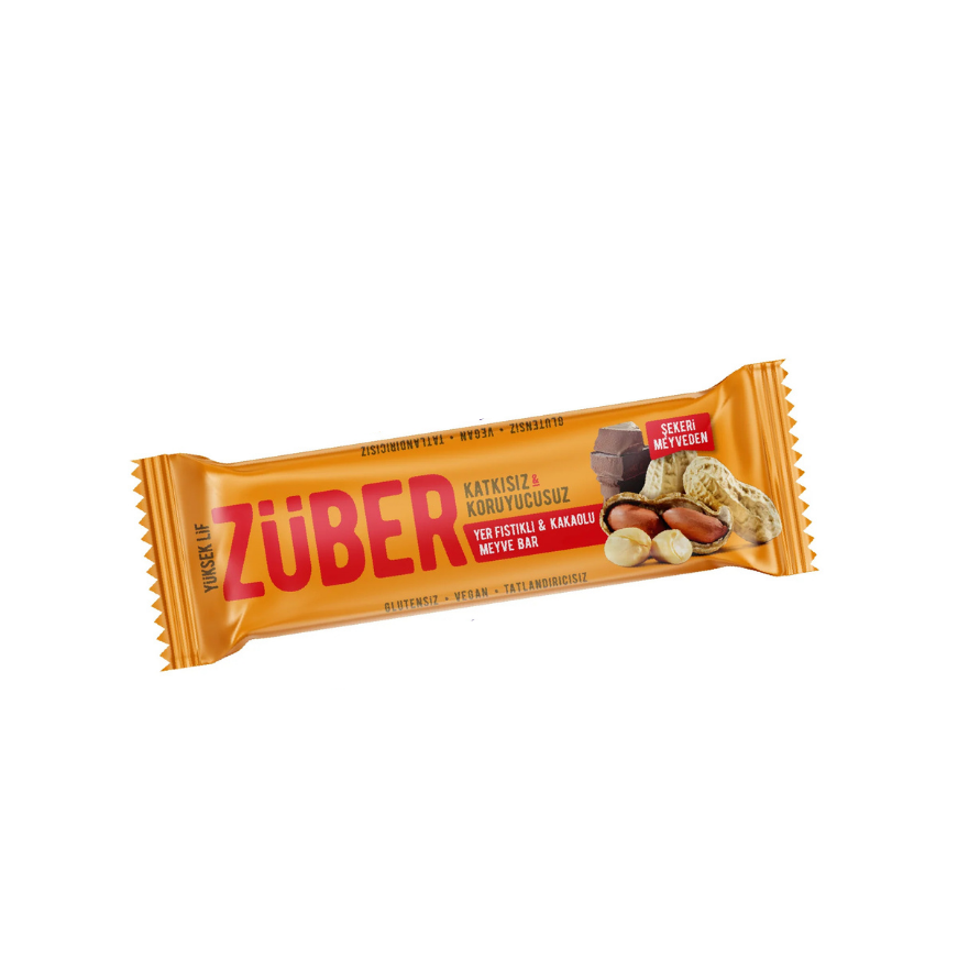 Yer Fıstıklı - Kakaolu Meyve Bar 40 g