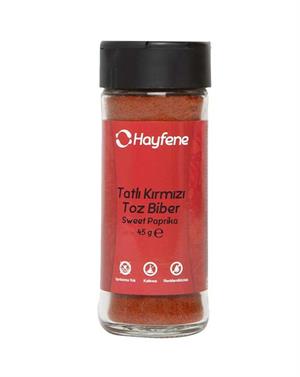 Hayfena Tatlı Toz Kırmızı Biber 45 Gr.