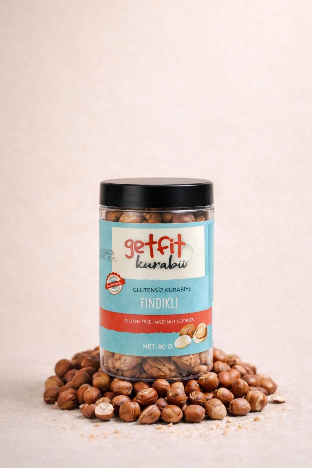 Glutensiz Fındıklı Kurabiye 80 g