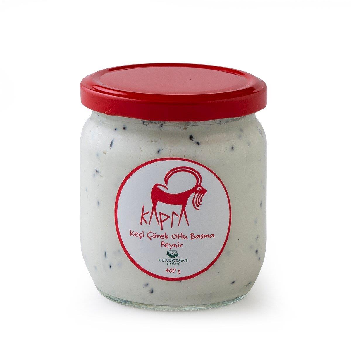 Keçi Çörek Otlu Basma Peynir 425 g