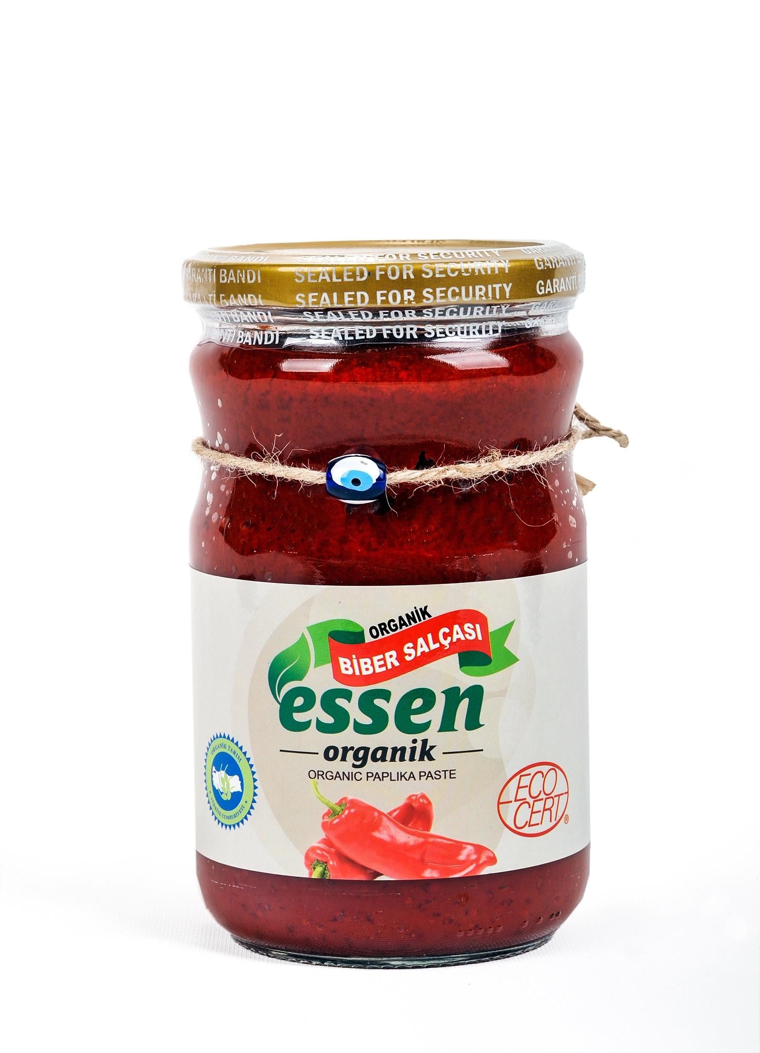 Organik Acı Biber Salçası 610 g