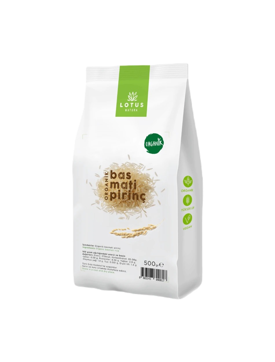 Organik Basmati Pirinç 500 g