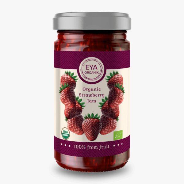 Organik Çilek Reçeli 280 g