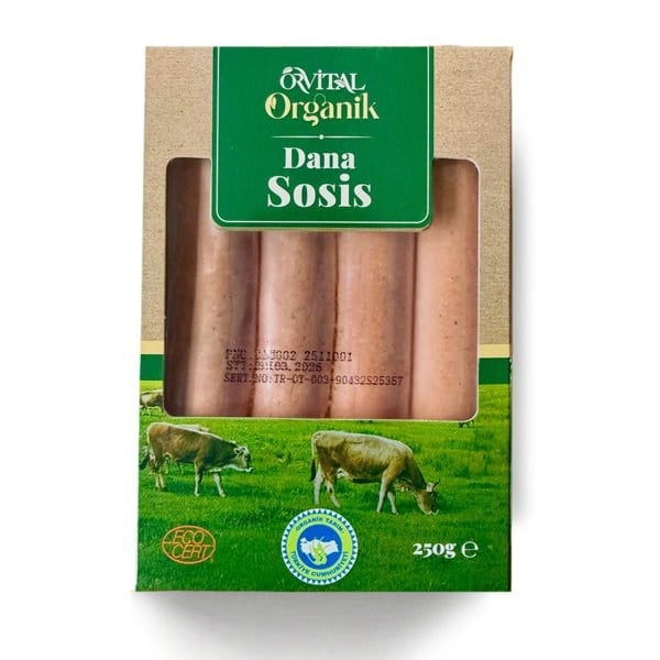 Organik Dana Sosis 250 g
