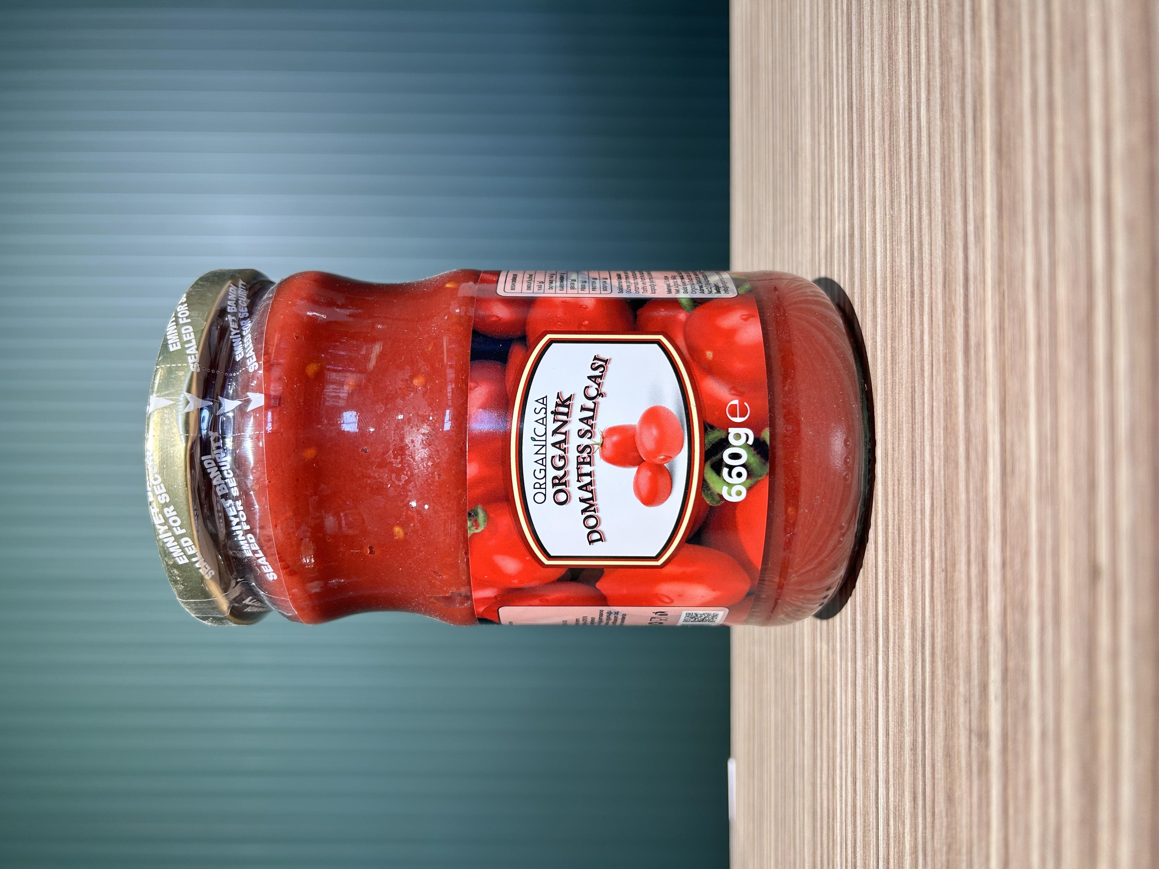 Organik Domates Salçası 660 g