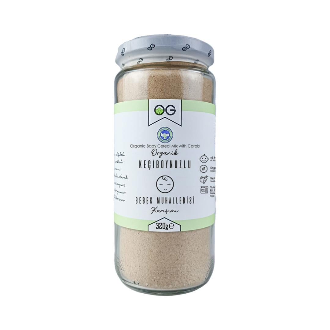 Organik Keçiboynuzlu Bebek Muhallebisi Karışımı 320 g